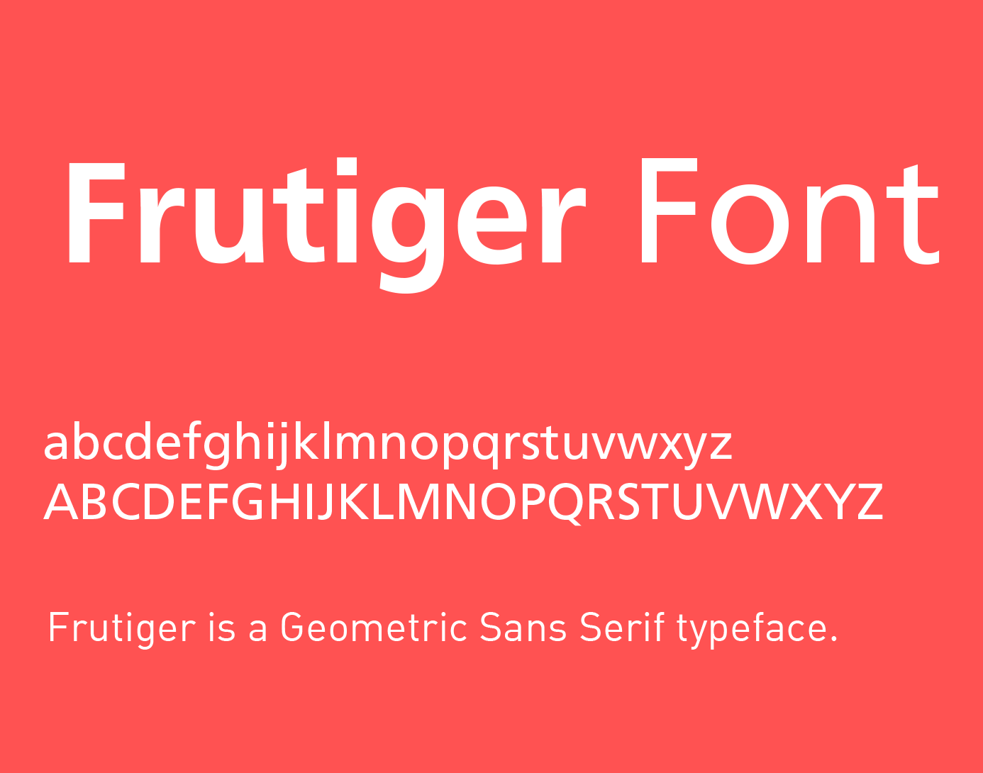frutiger bold font free
